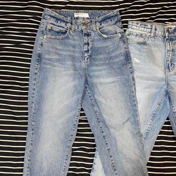 Garage straight leg ripped jeans - Picture 2 of 4